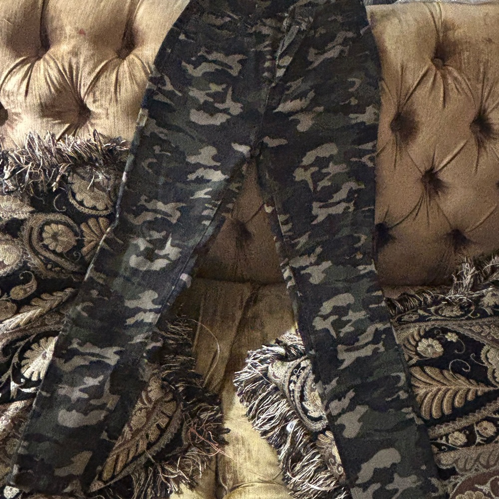 Camouflage Print Pants